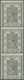 Hongkong - Stempelmarken: 1874 Postal Fiscal $2 Olive-green, Vertical Strip Of Three, Mint Never Hin - Timbres Fiscaux-postaux