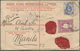 Hongkong - Ganzsachen: 1903, Registration Envelope KEVII 10 C. Uprated KEVII 10 C. Canc. „REGISTERED - Entiers Postaux