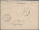 Hongkong - Besonderheiten: 1884, "SINGAPORE TO HONGKONG B AP 18 84" On Reverse Of Incoming German Co - Sonstige & Ohne Zuordnung