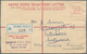 Hongkong - Besonderheiten: 1940 (ca.), Registratioon Envelope KGVI 25 C. Size G With On Reverse Extr - Autres & Non Classés