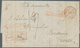 Delcampe - Indien - Vorphilatelie: 1827-1850: Four Letters To Bordeaux, FRANCE, With 1) 1827 Letter From Calcut - ...-1852 Préphilatélie