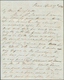 Indien - Vorphilatelie: 1838 Forwarded Letter From Poona (17 April 1838) To Edinburgh, Scotland "FOR - ...-1852 Préphilatélie