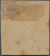 Indien: 1854 Lithographed ½a. Deep Blue, With Chignon Retouched, Also Showing Part Of Wavy Frameline - 1852 District De Scinde