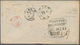 Indien: 1863 "CALCUTTA/STEAMLETTER/1863 JUL 10/Steam Bg./Indian Do." Framed Ship Letter Receipt Date - 1852 District De Scinde