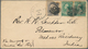 Indien: 1887-1902: Four Covers And Postal Stationery Items From India To The U.S.A. And One Cover (1 - 1852 Sind Province