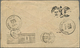 Delcampe - Indien: 1887-1902: Four Covers And Postal Stationery Items From India To The U.S.A. And One Cover (1 - 1852 District De Scinde