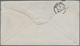 Indien: 1890/1896 PERFIN "K & Co.": Two Different Covers Franked With Indian/Great Britain Stamps Wi - 1852 District De Scinde