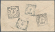 Indien: 1904 Destination JAVA: KEVII. Postal Stationery Envelope ½a. Green Used From Calcutta To Pek - 1852 District De Scinde