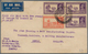 Delcampe - Indien: 1937, Definitives KGVI, Lot Of Six F.d.c.: Nos. 249/50 Horiz. Pair "CALCUTTA 23 AUG 37" And - 1852 Provinz Von Sind