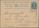 Indien - Used Abroad: ADEN 1907, Indian Postal Stationery Card 1a. Blue Used From Aden To MOSCOW, Ca - Autres & Non Classés