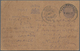 Indien - Used Abroad: 1921 CHANDERNAGORE, FRENCH INDIA: Indian Postal Stationery Card KGV. ¼a. Used - Sonstige & Ohne Zuordnung