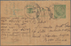 Indien - Used Abroad: 1926/1928 CHANDERNAGORE, FRENCH INDIA: Two Indian Postal Stationery Cards KGV. - Autres & Non Classés