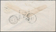 Indien - Ganzsachen: 1906 Indian Postal Stationery Envelope 1a. On 2a.6p. Orange Sent From Calcutta - Non Classés