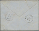 Indien - Flugpost: 1911 First Aerial Post Allahabad-Naini: Cover To Nagpur Franked By KEVII. ½a. Gre - Luftpost