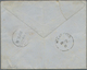 Indien - Flugpost: 1911 First Aerial Post Allahabad-Naini: Cover To Nagpur Franked By KEVII. ½a. Gre - Poste Aérienne