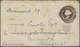 Indien - Konventionalstaaten: CHAMBA 1892, Postal Stationery Envelope 1a. Brown Used To Munich, Bava - Autres & Non Classés
