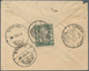 Indien - Feudalstaaten: JAIPUR 1940: Postal Stationery Envelope ½a. Blue Used REGISTERED From Todabh - Sonstige & Ohne Zuordnung