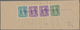 Indien - Feudalstaaten: ORCHHA 1939-42 10r. Turquoise-green, 2r. Violet (2) And 1r. Grey-green Used - Autres & Non Classés