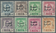 Irak - Dienstmarken: 1958, King Faisal II. Official Stamps With Opt. 'Republic Of Iraq' Eight Differ - Irak