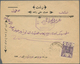 Iran: 1918-19, Two Covers With Censors, Cancelled Recht And Zendjan, Fine Pair - Iran