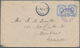 Japanische Post In China: 1883, UPU Koban 5 S. (2, One RC) Tied Clear Violet "TIENTSIN I.J.P.O. 9 FE - 1943-45 Shanghai & Nankin