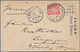 Japanische Post In China: 1902, UPU-jubilee Official Ppc, Complete Set Of 6 All Different, Franked W - 1943-45 Shanghai & Nanjing