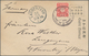 Delcampe - Japanische Post In China: 1902, UPU-jubilee Official Ppc, Complete Set Of 6 All Different, Franked W - 1943-45 Shanghai & Nanjing