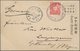 Delcampe - Japanische Post In China: 1902, UPU-jubilee Official Ppc, Complete Set Of 6 All Different, Franked W - 1943-45 Shanghai & Nankin