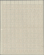 Japanische Besetzung  WK II - Hongkong: 1945, 3 Y./2 S. Carmine, Sheet Of 100, Folded Two Times, Min - 1941-45 Occupation Japonaise