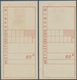 Japan - Ganzsachen: 1941, Postal Savings Card (2), Unused Mint Resp. A Second Copy Cto First Day "To - Ansichtskarten