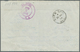 Jemen: 1956, Airletter 10 Bog Red Canc. "TAIZ 27 9 56" Registered To New Jersey / USA. Includes Long - Jemen