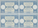 Kambodscha: 1958 (approx). International Reply Coupon 6,00 Riels (London Type) In An Unused Block Of - Kambodscha