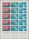 Katar / Qatar: 1966, Olympic Games Mexico Imperforate, Two Complete Sheets With Five Sets, Unmounted - Qatar