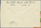 Korea-Nord: 1951, 5 W. On 6 W. Orange (diameter 11 Mm) With 20 W. And 70 W. Tied "6.10.55" Via "PHYO - Korea (Nord-)