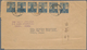 Korea-Süd: 1948/64, Three Franked Wrappers Used Foreign: 50 Ch. Observatory, A Horizontal Strip 6 Ro - Korea (Süd-)