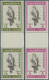 Delcampe - Kuwait: 1965. Complete FALCON Set (8 Values) In Vertical Gutter Pairs. Mint, NH. (Mi #285/92) - Kuwait