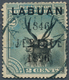 Labuan: 1896, Jubilee Of Cession Of Labuan To Gt. Britain 'Sambar Stag (Cervus Unicolor)' 2c. Black - Sonstige & Ohne Zuordnung