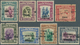 Labuan: 1945/1946, North Borneo Used In Labuan: 8 Different Stamps (2 C And 4 C To 20 C) "BMA" Issue - Autres & Non Classés