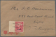 Labuan: 1946, Sarawak Used In Labuan: 8 C Carmine "BMA" Issue, Single Franking On Cover, Tied By 3-l - Sonstige & Ohne Zuordnung