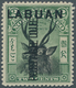 Labuan - Portomarken: 1901 Postage Due 2c. Black & Green, Perf 13½-14, Variety "Surcharge Double", M - Bornéo Du Nord (...-1963)