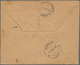 Libanon: 1929, Airmails 15pi. On 25pi. "Small Cipher 15" In Combination With 1928 15pi. On 25pi. Typ - Liban