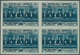 Libanon: 1936, Franco-Lebanese Treaty, Not Issued, Complete Set Of Five Values As IMPERFORATE Blocks - Liban