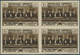 Delcampe - Libanon: 1936, Franco-Lebanese Treaty, Not Issued, Complete Set Of Five Values As IMPERFORATE Blocks - Liban