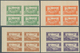 Delcampe - Libanon: 1943, 2nd Anniversary Of Independence, 25pi. To 500pi., Complete Set Of Ten Values As IMPER - Liban