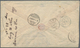 Malaiische Staaten - Straits Settlements: 1877, 12 C Blue QV With Oval Red Company Cancel "PR & Co." - Straits Settlements