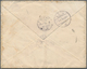 Malaiische Staaten - Straits Settlements: 1890, 8 C Orange QV With Company Cancel, Tied By Dotted Si - Straits Settlements