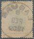 Malaiische Staaten - Straits Settlements: 1906-07 4c. On 12c. Black & Yellow, Variety "No Stop After - Straits Settlements