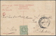 Malaiische Staaten - Straits Settlements: 1908, Egypt, 2 M Green Franked On Picture Side Of Ppc, C.t - Straits Settlements