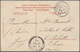 Malaiische Staaten - Straits Settlements: 1911, 3 C Red KEVII, Single Franking On Picture-side Of Re - Straits Settlements