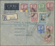 Malaiische Staaten - Johor: 1940 Registered Airmail Cover From Johore Bahru To England Flown On The - Johore
